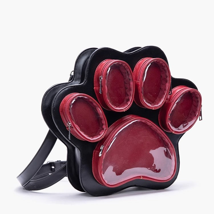 2025 New Multi-layer Cat Paw Japanese Cute Ladies' Bag