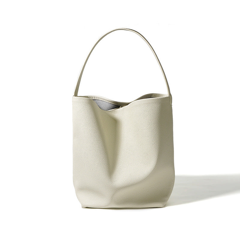 Bucket Bag Women Commuter Large Capacity Simple Fashion Shoulder Underarm Bag